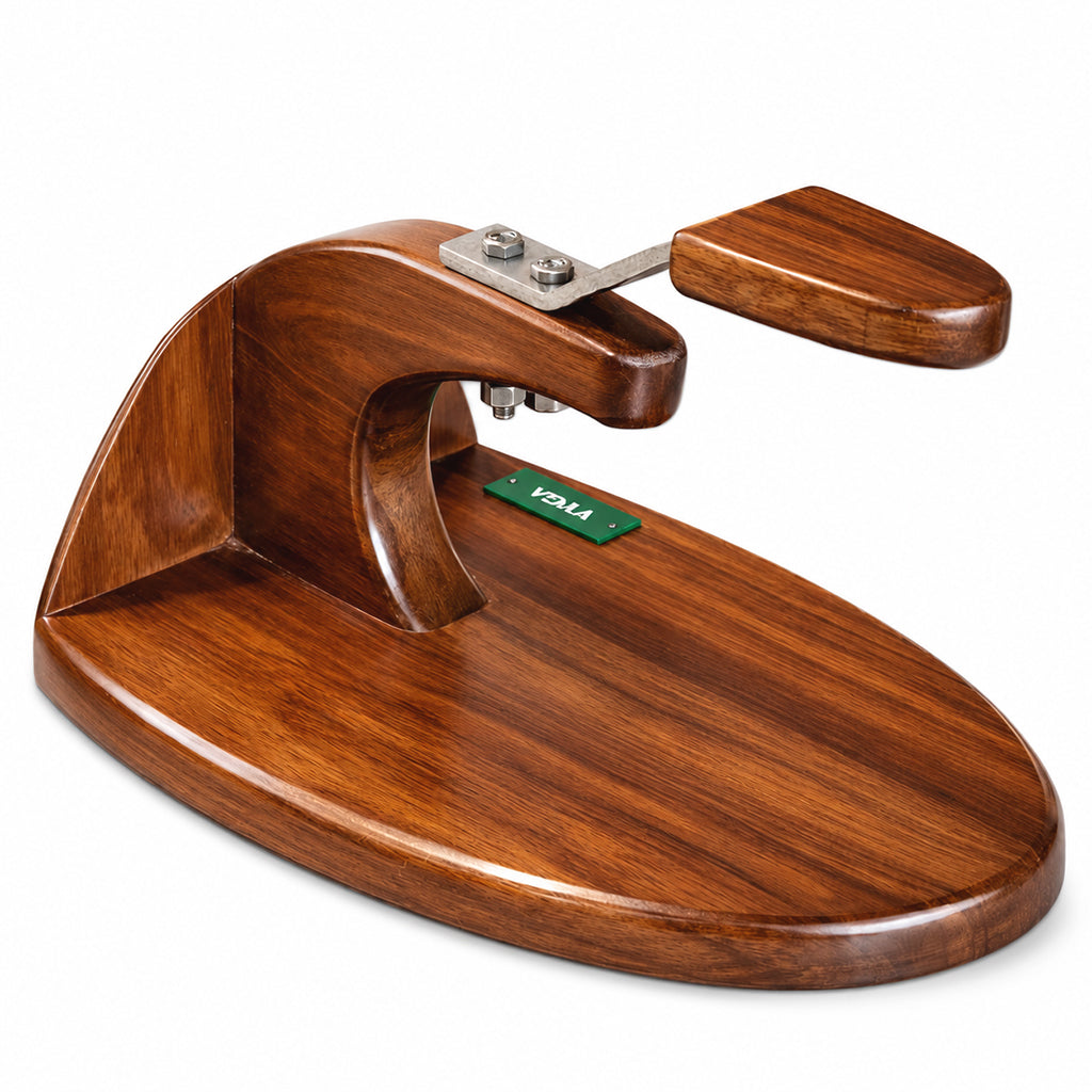 Curve Teakwood Coconut Scraper