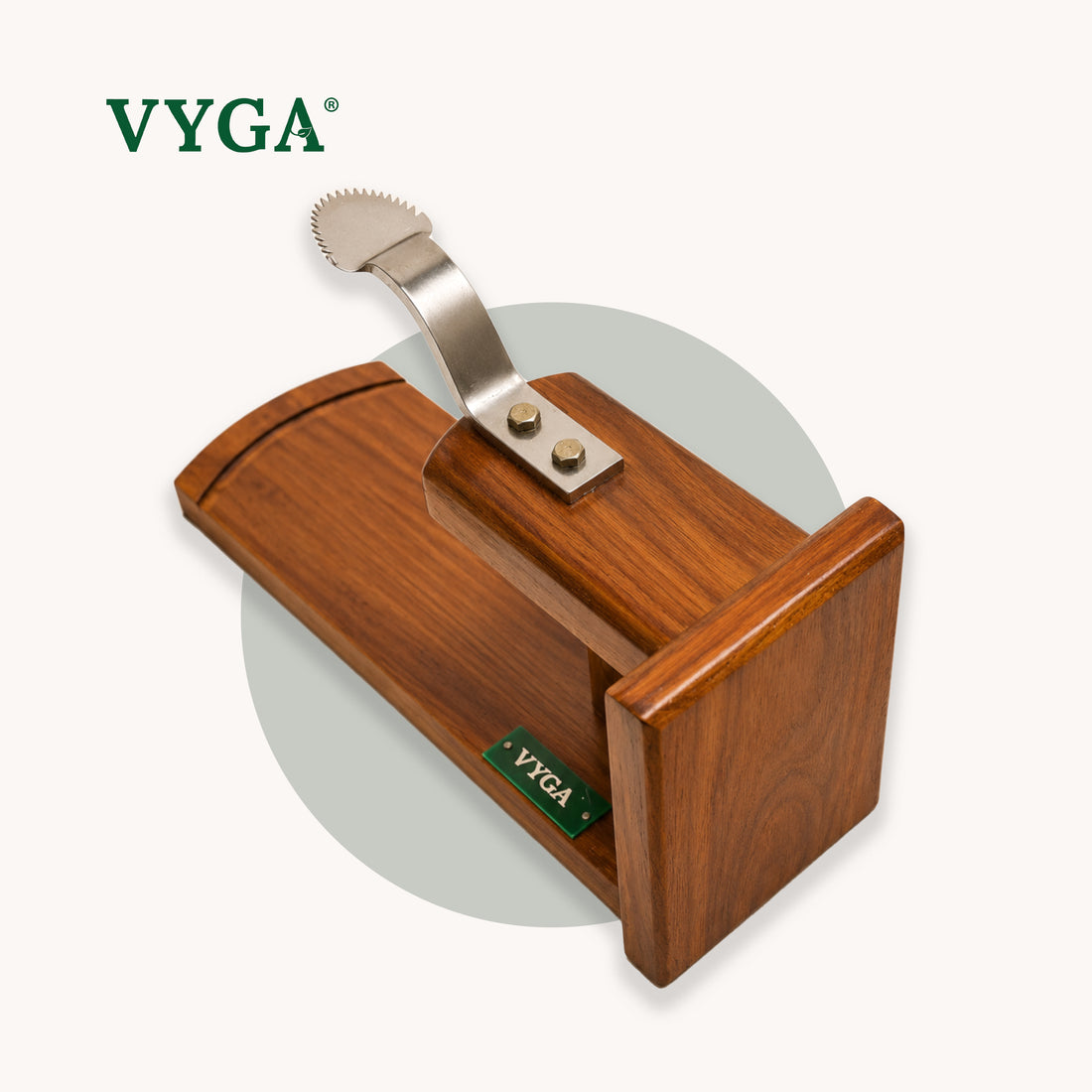 Bold Teakwood Coconut Scraper