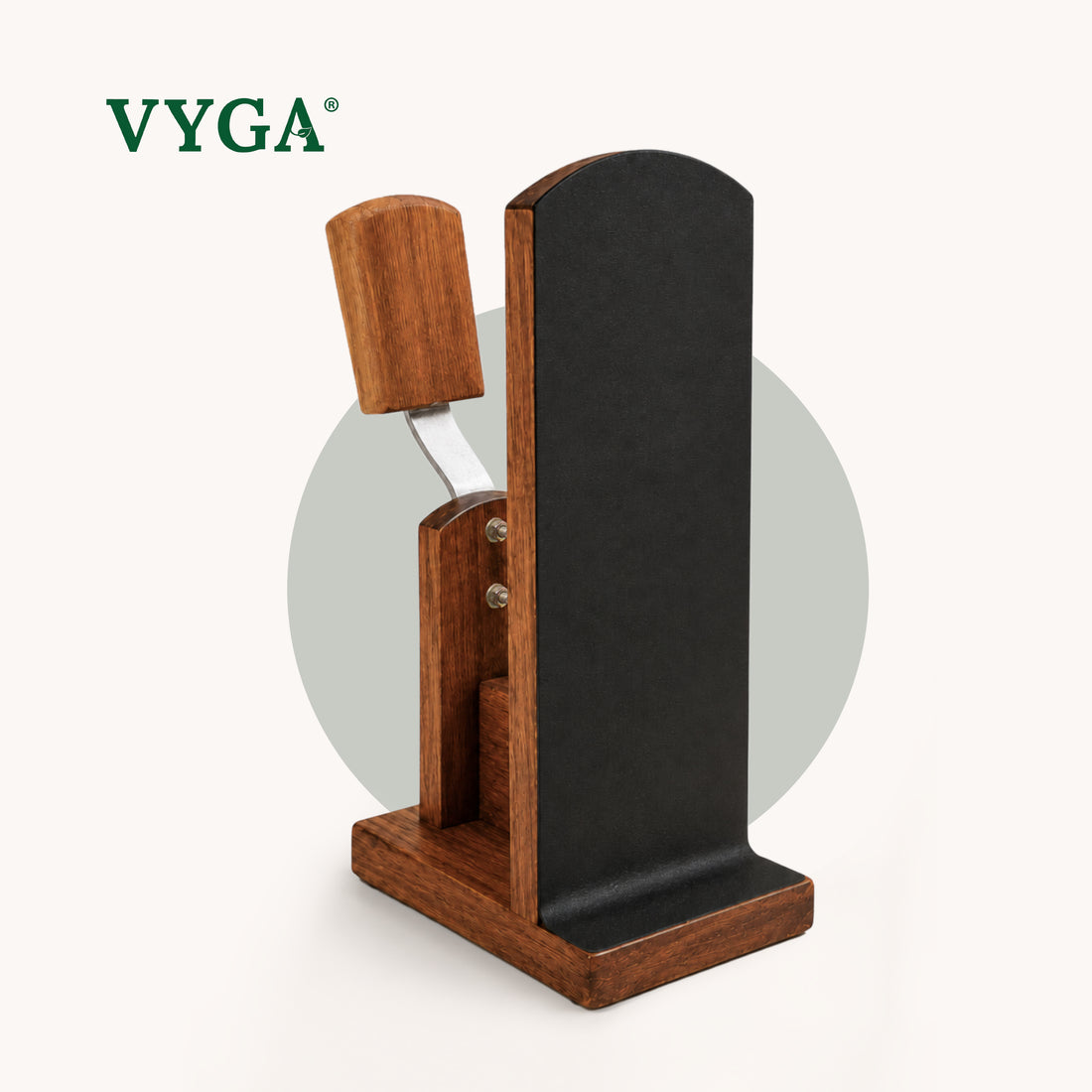 Bold Teakwood Coconut Scraper