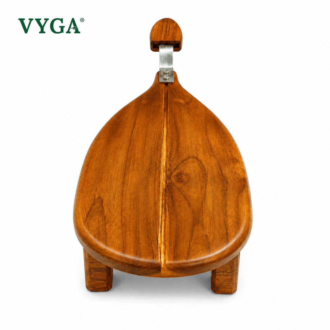 Tradition Sit-On  Teakwood Coconut Scraper